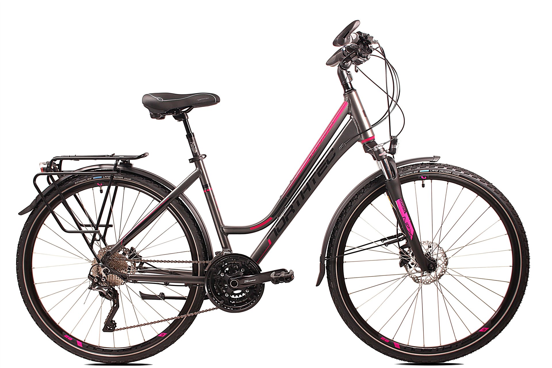 Rower trekkingowy Boudicca DB XT, koła 28 cali, Shimano XT