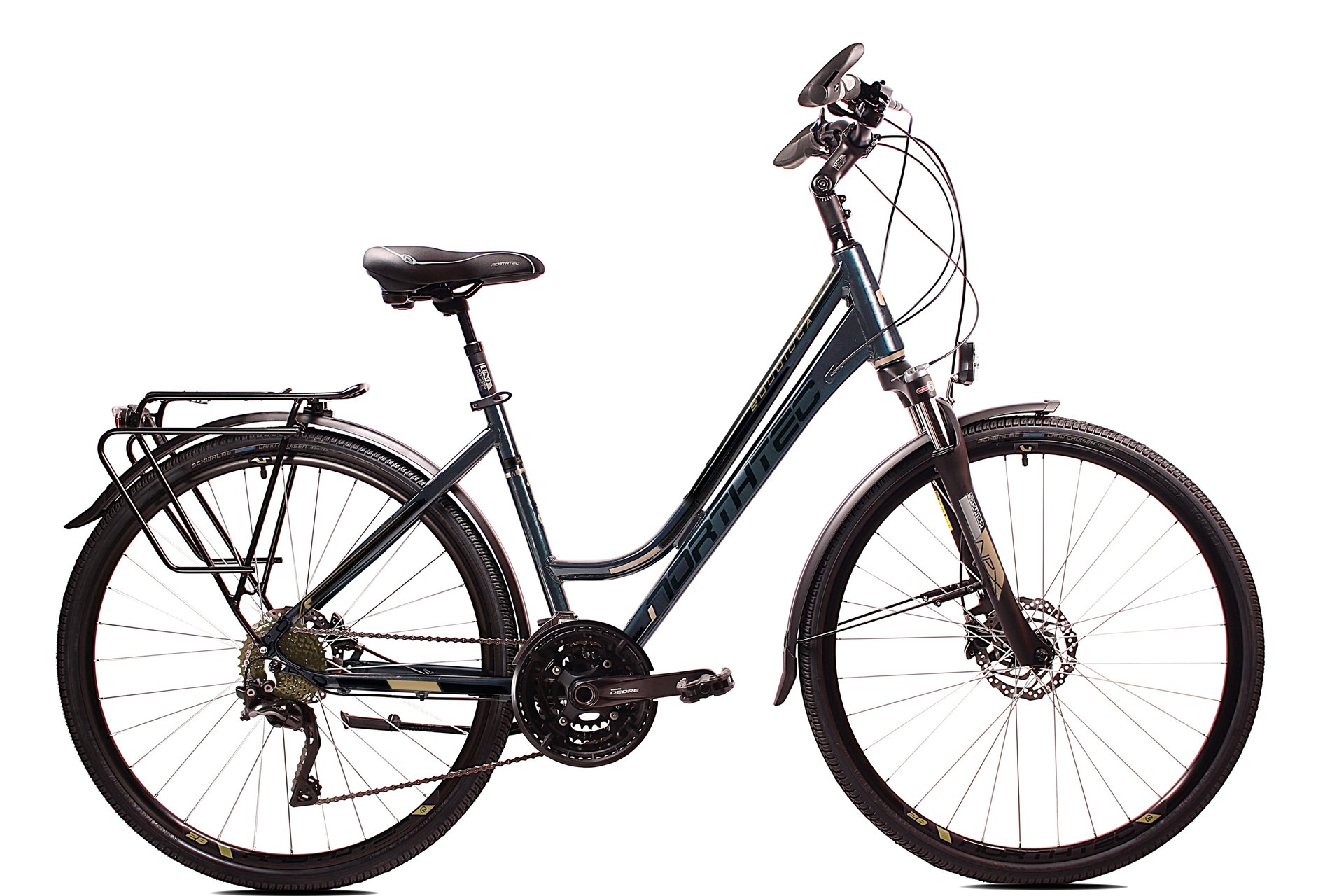 Rower trekkingowy Boudicca DB XT, koła 28 cali, Shimano XT