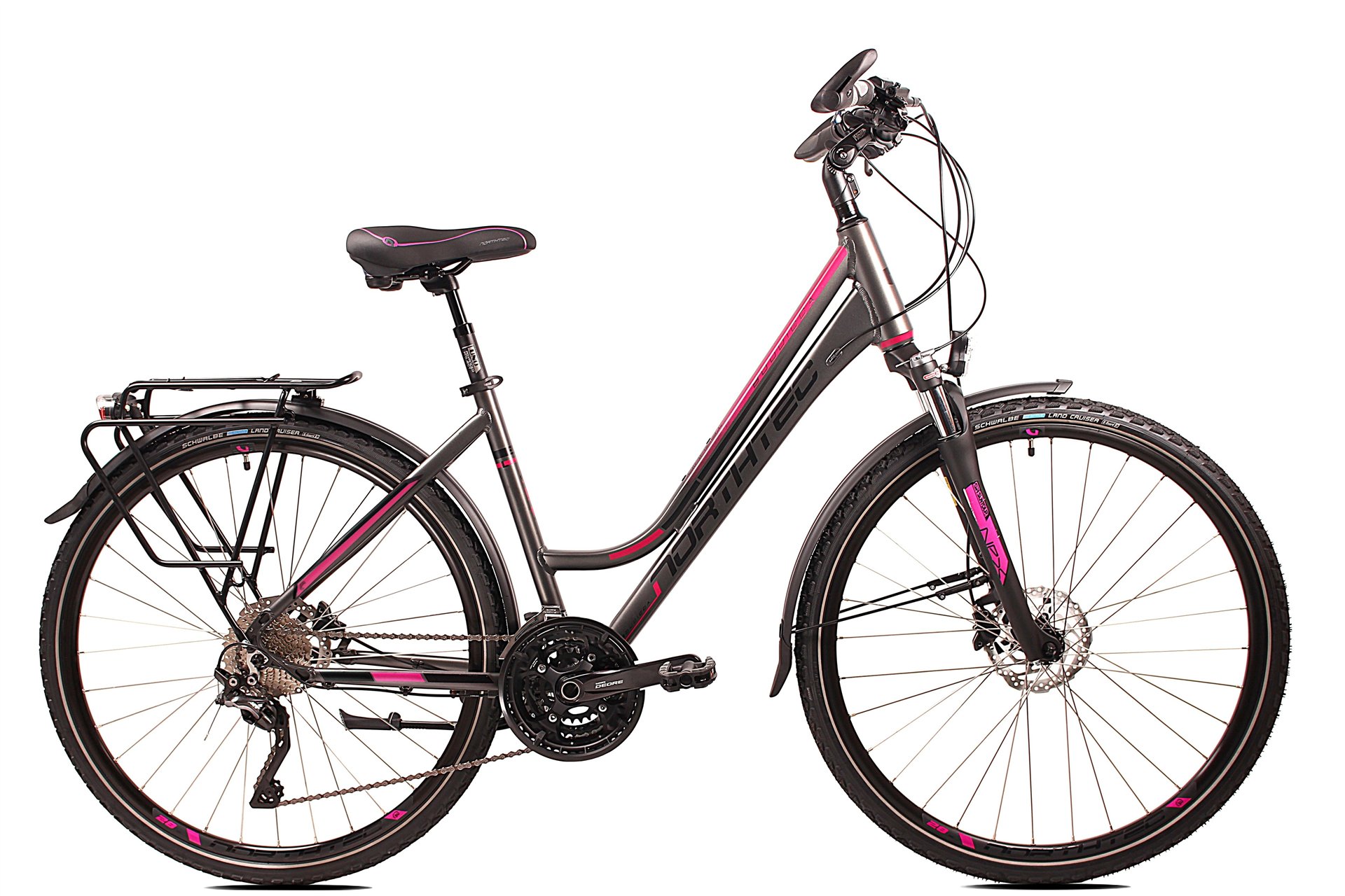 Rower trekkingowy Boudicca DB XT, koła 28 cali, Shimano XT