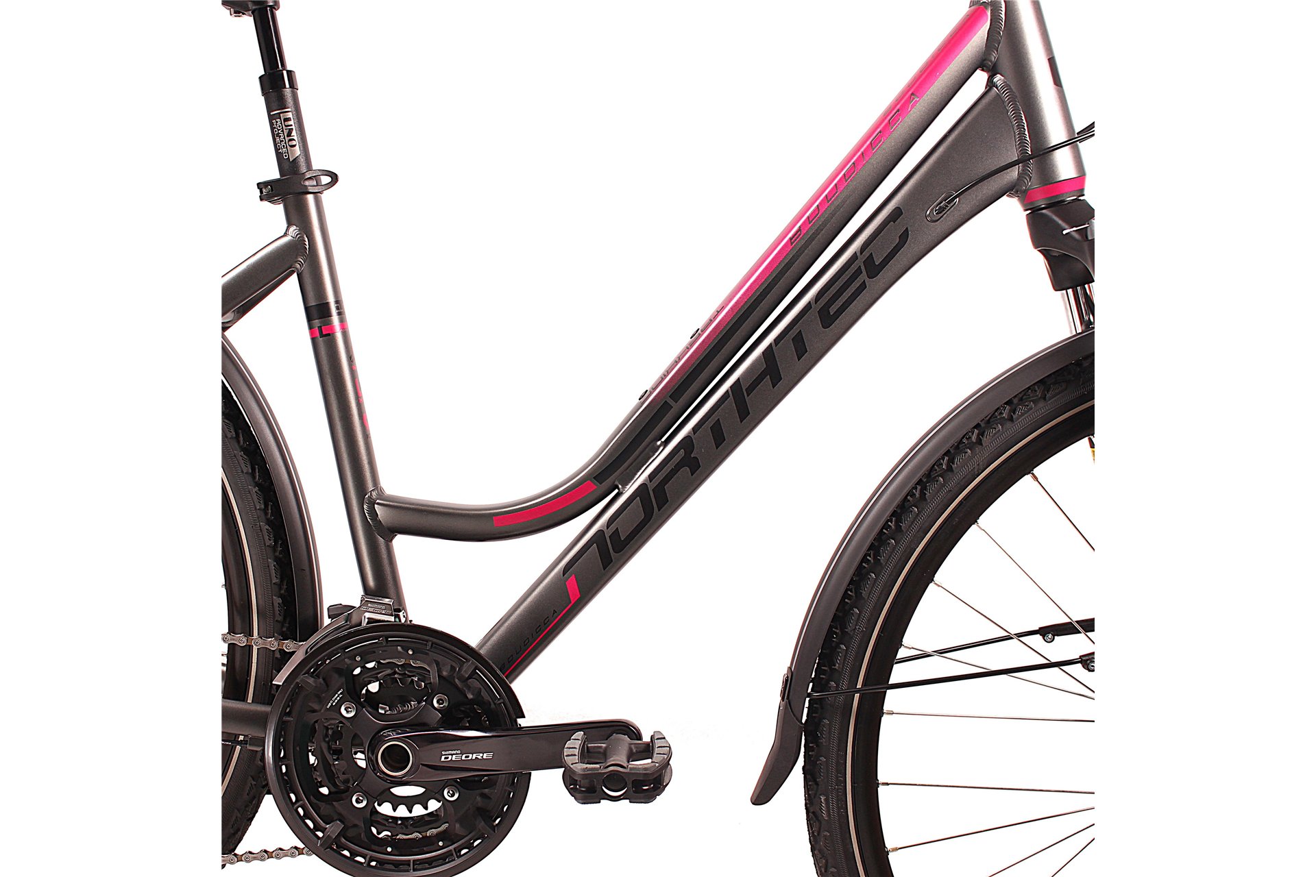 Rower trekkingowy Boudicca DB XT, koła 28 cali, Shimano XT