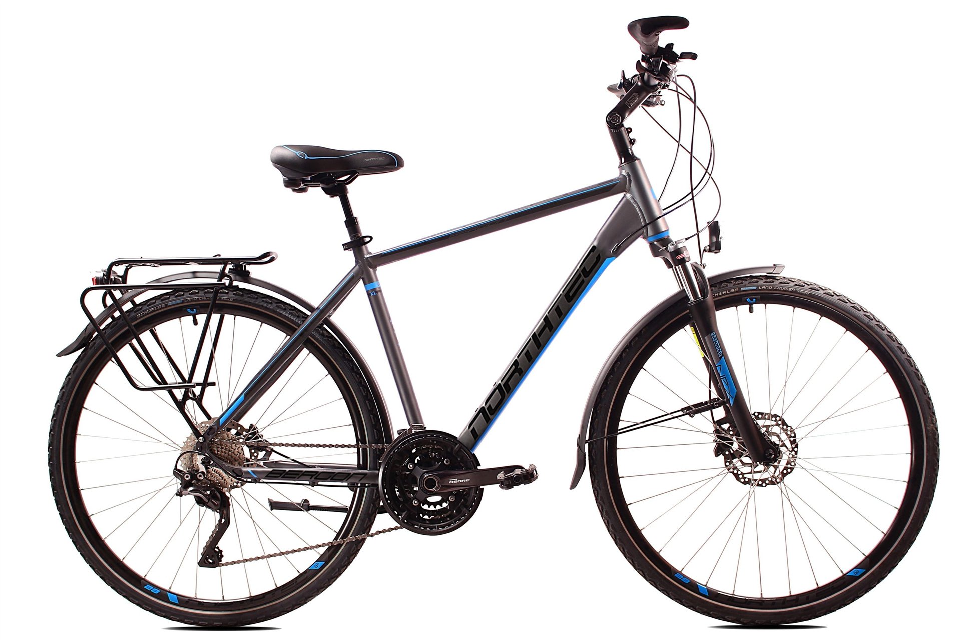 Rower trekkingowy Bergon DB XT, koła 28 cali, Shimano XT